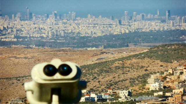 Observation on the Tel Aviv from Samaria